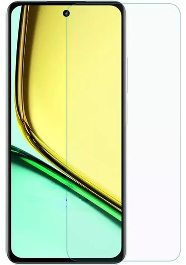 Nettech Realme 12 Uyumlu Ön Koruma Cam Ekran Koruyucu - Şeffaf