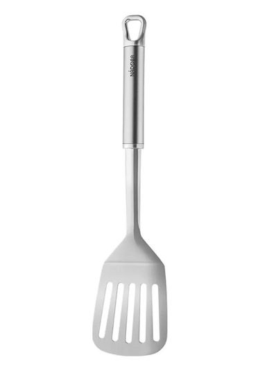 Nadoba Yuvalı Metal Mutfak Spatulası 189718571 Gri