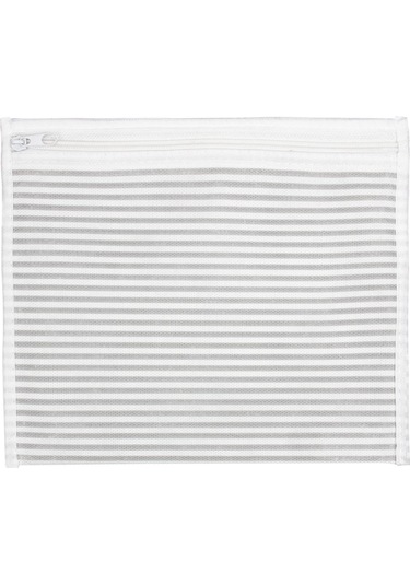 Çizgili Bavul Organizer Valiz Düzenleyici 6 Parça Çamaşır Düzenleyici Organizer Hurç Gri