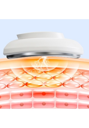 Butu Servikal Omurga Masajı Tens Mikro Akım Darbeli Askılı Boyun Masaj Cihazı Beyaz