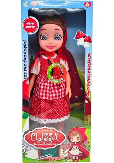 Elissa Kırmızı Başlıklı Kız 2 Adet