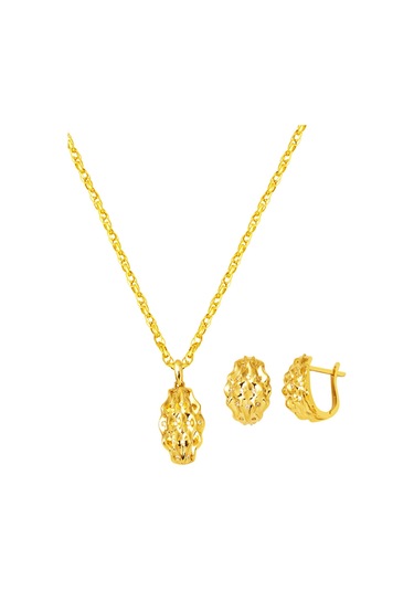 Bilezikci Meltem İkili Spor Altın Takı Seti 14 Ayar