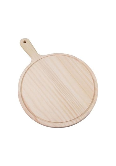 Kullanışlı Pizza Ahşap Anti Kürek Tahtası Doğal 8ınch