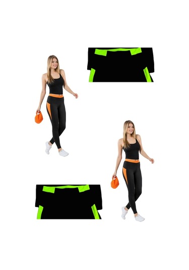 Besttrend Kadın Sporcu Tayt (359) Siyah