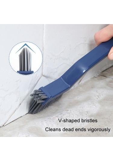 Tongxida Bosphorusboutique Zemin Xt Temizleme Köşe Fırçası, Fayans Duvar, Çok Çatlak Banyo Fırçası 3'ü 1 Arada Diğer