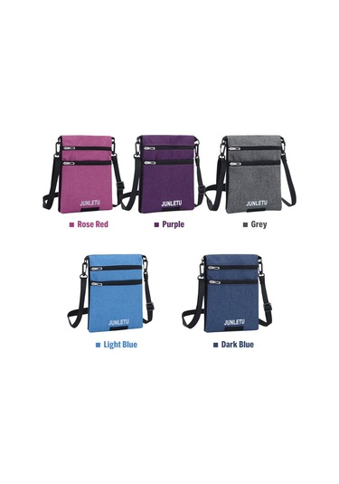 Junletu Erkekler Ve Kadınlar Için Seyahat Boyun Kılıfı Boyun Mor