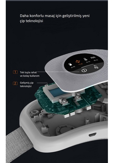 Pangao Göz Masaj Terapi Aleti Pg-2404g5 2021 Gri