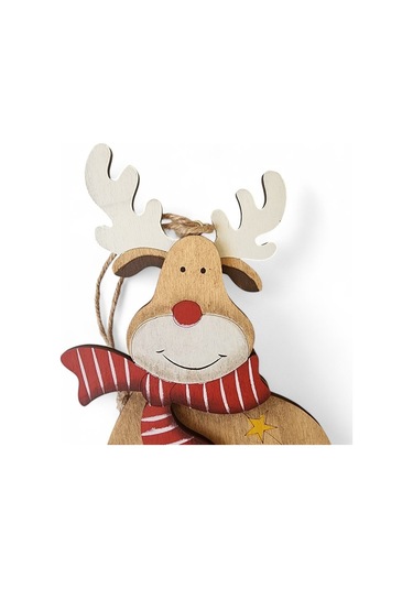 Yılbaşı Süsü Büyük Asılabilir Geyik