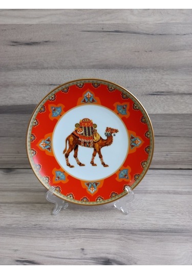 Camello- 6 Kişilik Pasta Tabağı Seti Çok Renkli