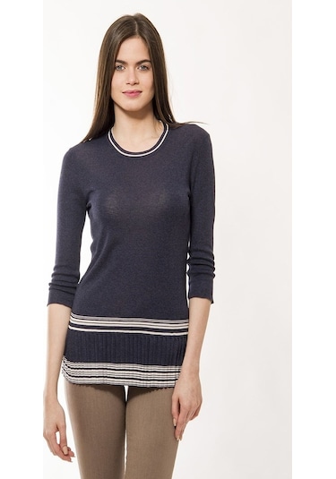 Yeni Tory Burch Bayan Kazak (298031608) Lacivert