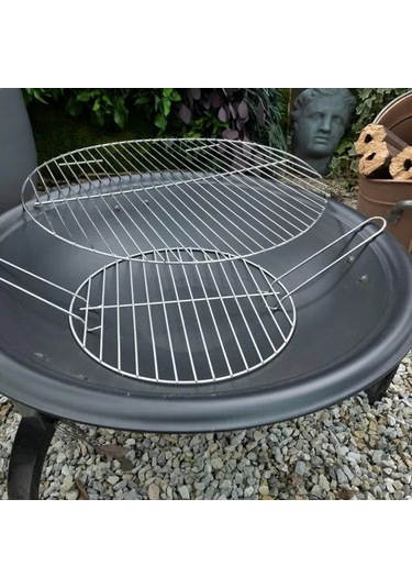 Avalon Bahçe Şöminesi Siyah