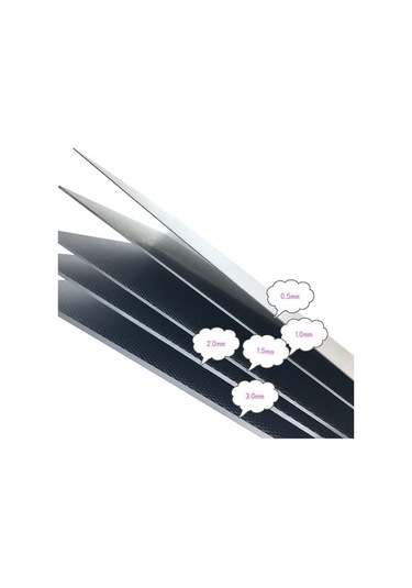 Novahub 3k Karbon Fiber Levha - Parlak/mat, 200x300mm, Çeşitli Kalınlıklar, Hafif Ve Dayanıklı