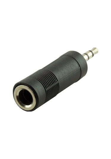 3.5 Mm St E/1 Dişi6.3 Mm Jack (6.3 Mm-3.5mm (çevirici) Jack
