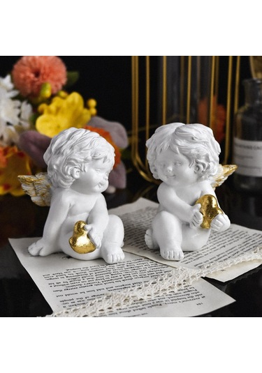 Suntek Magideal Kapalı Bahçe Açık Stil A Için Melek Heykeli Beyaz