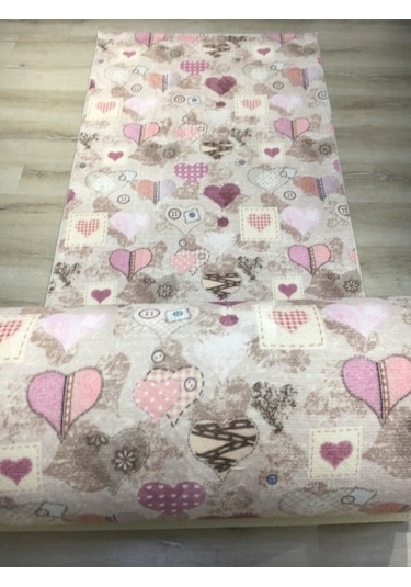 Merroni Trend Soft E042Kalp 120Cm Renkli Kesme Yolluk