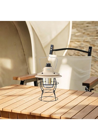 Suntek Led Kamp Feneri Piknik Acil Veranda Için Asılı Aydınlatma Beyaz