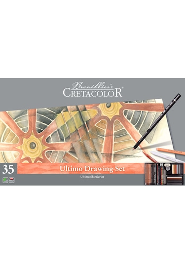 Cretacolor Ultimo Drawing Set 35 Parça