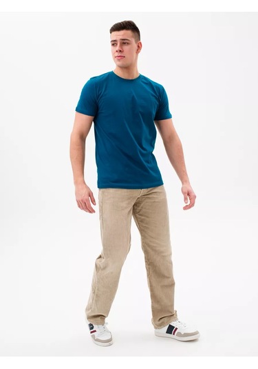 Grace Pamuklu 3'lü Set Temel Düz Renkli Tişört 212422195 Hardal Rengi