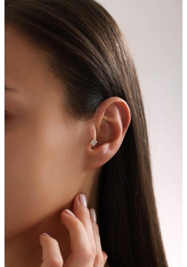 Tufanlar Kuyumculuk Altın Geometrik Piercing Altın