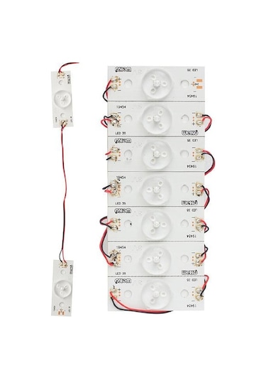 3 Volt Tek Kablolu Birbirine Bağlı Led 7'li Poşet