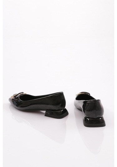 Dgn 2873 Kadin Tokali Babet 2873-1423-R1645 Siyah Rugan Dgn 2873 Kadin Tokali Babet 2873-1423-R1645 Siyah Rugan