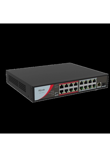 Hılook Ns-0318p-130 B , 16 Port, Megabit, Poe 130w, 1 Port Gigabit Lan, 1 Port Gigabit Sfp, Long Ran