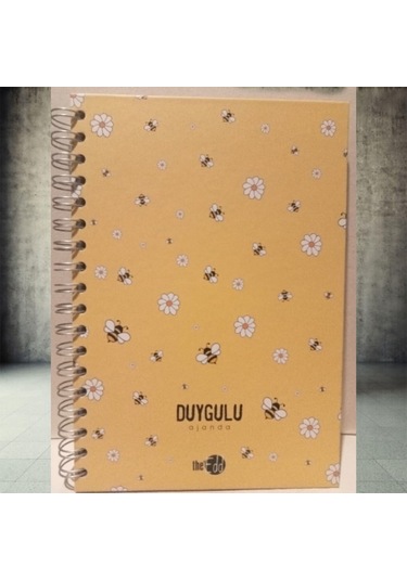 Arı Papatya Tasarımlı Ajanda
