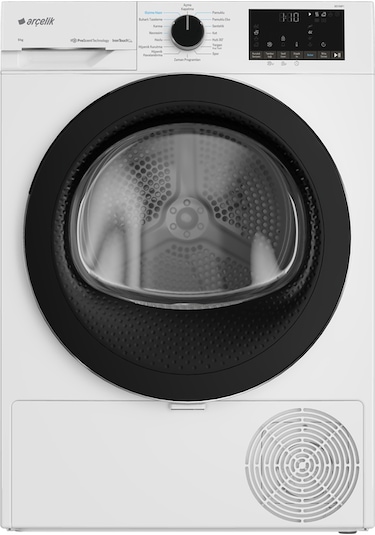 Arçelik 901 KMP I 9 KG Isı Pompalı Çamaşır Kurutma Makinesi