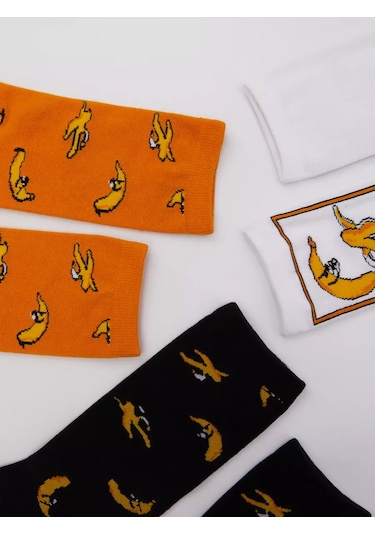 Zolla Erkek Çorapları Seti 3 Çift 200346536 Beyaz