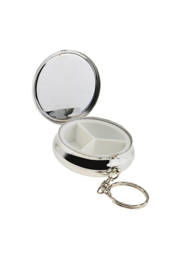 Pazly Yuvarlak Vitamini Tıp Taşınabilir Suntek Seyahat Organizatör Magideal Kf Altın