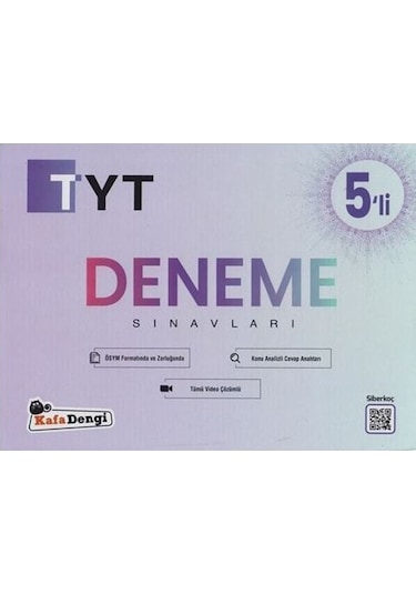 Kafadengi Tyt 5'Li Genel Deneme