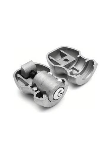 Hightower 1 Adet Heavy-duty Zinc Alaşımlı Evrensel Çeki Demiri Kilit Bağlantısı - Silvery