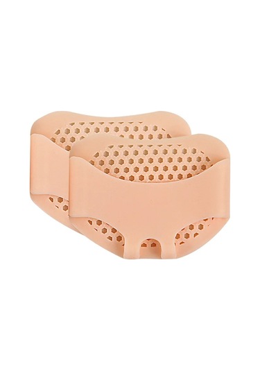 2 Adet 1 Çift Silikon Metatarsal Pedler Ayak Ayırıcı Ağrı Kesici Ayak Pedleri Ortez Ayak Masajı Tabanlık Ön Ayak Çorap Ayak Bakımı Açık Yeşil