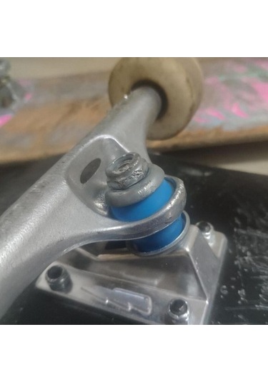 Pazly Suntek Kaykay Burcu Yedek Bardak Yıkayıcı Longboard Mavi Renk Mavi