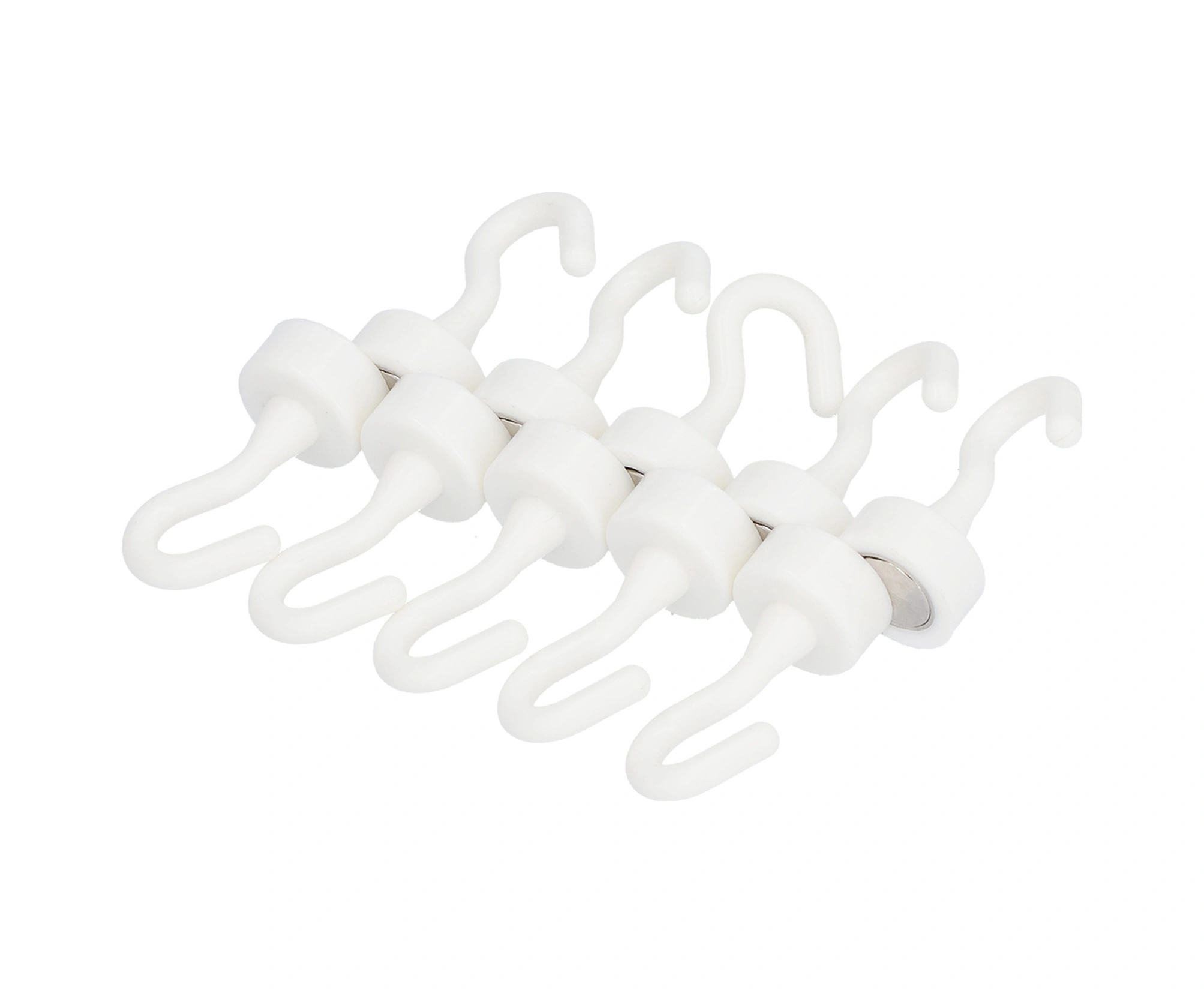 Moveevo 10'lu Ağır Duty Abs Manyetik Kanca Seti - Buzdolabı/mikrodalga Uyumlu, 5kg Yüke Dayanır, Hafif Ve Dayanıklı Tasarım Diğer