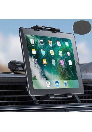 Besthome1 Çok Fonksiyonlu Araba Gösterge Paneli Vantuz Telefon Klipsi Katlanır Tutucu, Model: Ks06 + Sıradan Tepsi 1 Adet