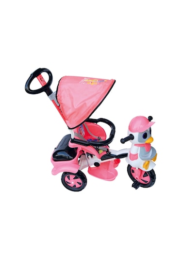 Dilaver Baby Poufi Penguen Kontrollü 3 Tekerlekli Bisiklet