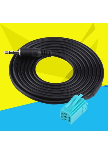 Springsun Renault Aux Mp3 Kablosu - "update List" Radyolar İçin, Pvc + Bakır Çekirdek, 150cm Uzunluk, Dayanıklı, Cd Değiştiriciyle Uyumlu 2005-2011 Modeller