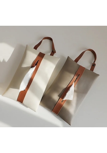 Altın Işık Lüks Asılı Doku Tutucu Kılıf Kutusu Pu Deri Ev Araba Havlu Peçete Kağıtları Dağıtıcı Tutucu Kutusu Kasa Masa Dekorasyonu