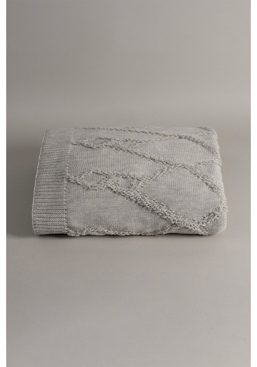 Espuma De Mar Vizon Tek Kişilik Battaniye 160x220 37136 Vizon