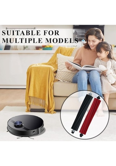 Unimarket 14 Adet S8 Pro Ultra/s8+/s8 Elektrikli Süpürge Yedek Parçası: Filtre, Paspas, Rulo, Yan Fırça Set 14 Adet Filtre