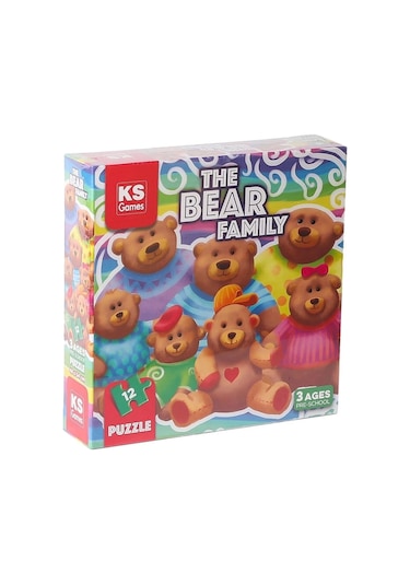 Prs 32705 The Bear Family Pre School Puzzle -Kspuzzle