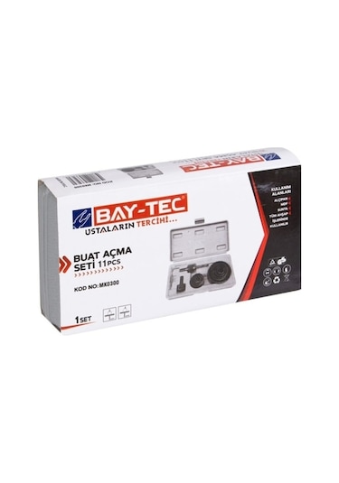 Bay-tec Buat Açma Seti Panç Takımı Seti 11 Parça