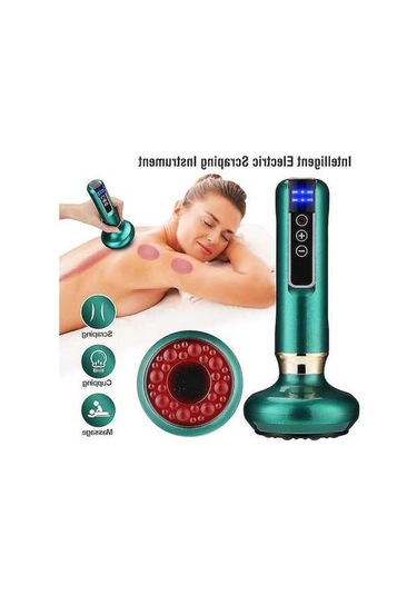 Artfulabode Vücut Vakum Terapi Seti Negatif Basınç Aleti Moveevo Masaj Makinesi Kupa Pratik Elektrikli Cihazı Gk Çok Renkli