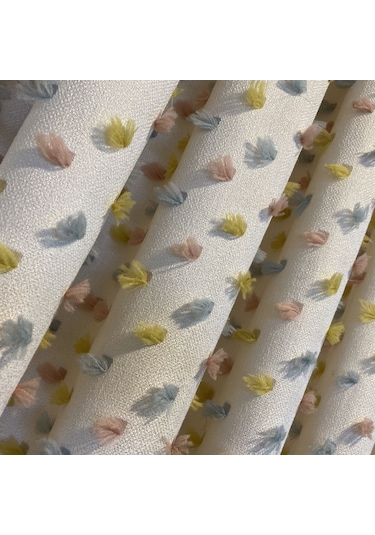 Perdefony Saçaklı Fon Perde Varyantlı Ürün