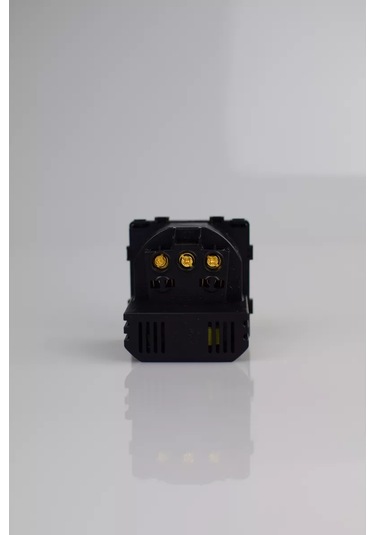 Vo'stabl Siyah Tekli Priz, Usb Ve Type-c Çıkışlı. Mekanizma 185783821 Mtyu