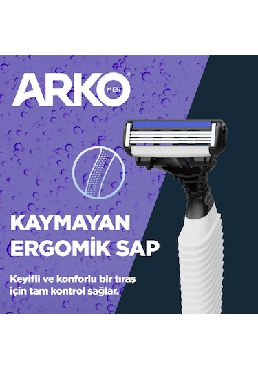 Arko Men Pro4 Tıraş Bıçağı Blıster 3lü