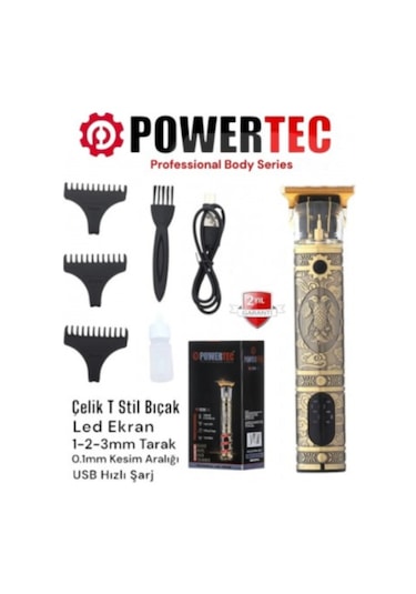 Powertec TR1220 Sakal Saç Kesme Makinesi