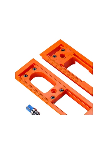 Homyl Kapı Menteşesi Jig Kilidi Ahşap Dolap Donanımı Yuvası 5,5cmx22cm