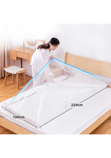 Qingmipy Büyük Boy Lastik Matras Vakumlu Depolama Çantası - Hacim Azaltıcı, Toz Koruyucu, Taşınabilir Ev Taşınma Ve Saklama Çantası 220x100cm